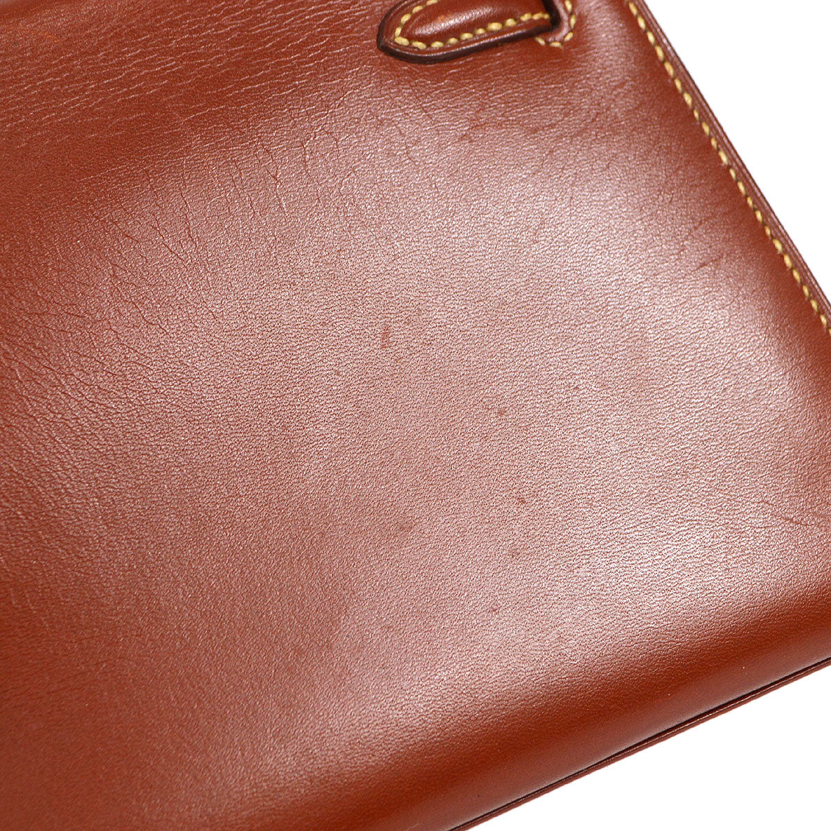 HERMES KELLY 15 Brique Box calf