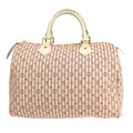 LOUIS VUITTON SPEEDY 30 CROISETTE HANDBAG MONOGRAM MINI LIN