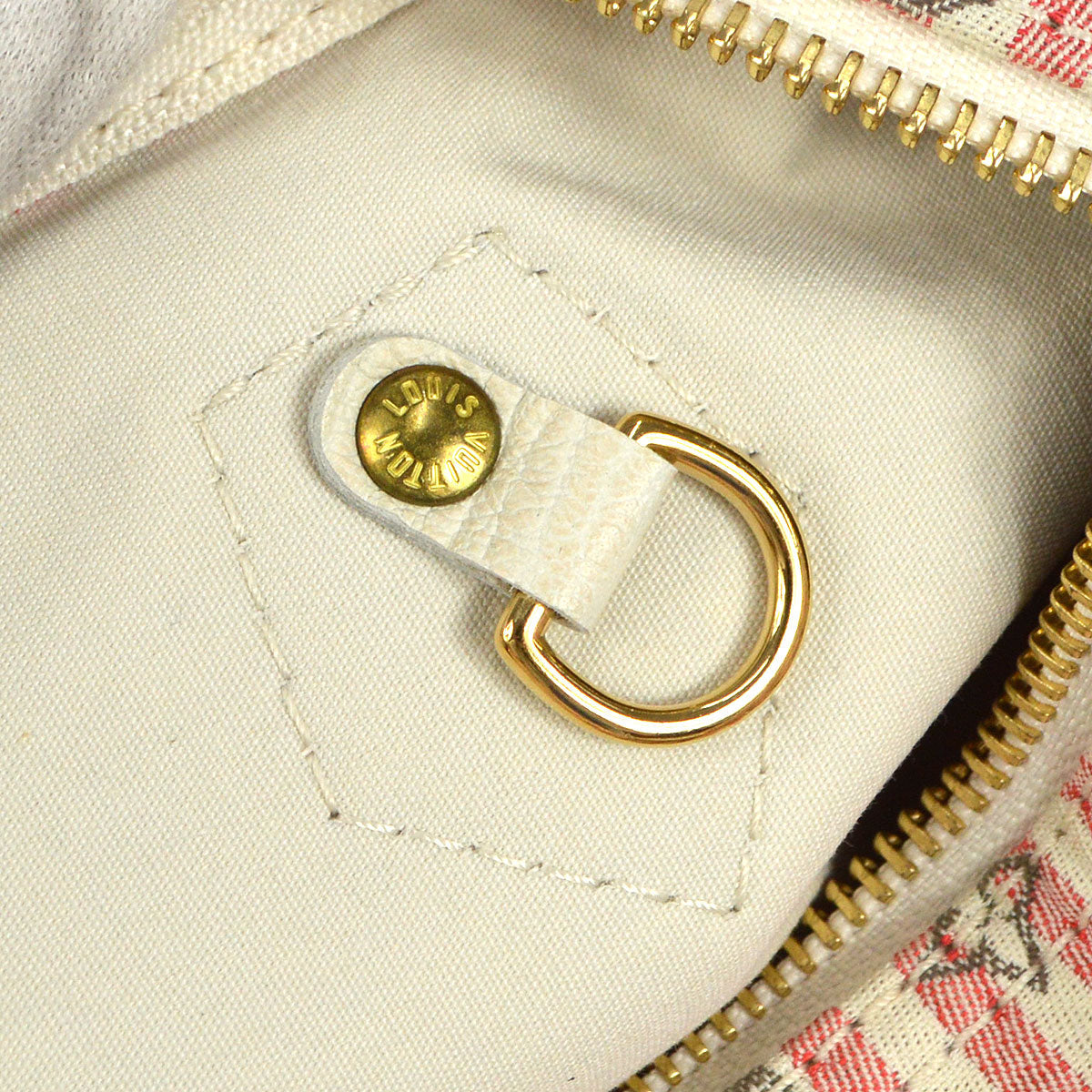 LOUIS VUITTON SPEEDY 30 CROISETTE HANDBAG MONOGRAM MINI LIN