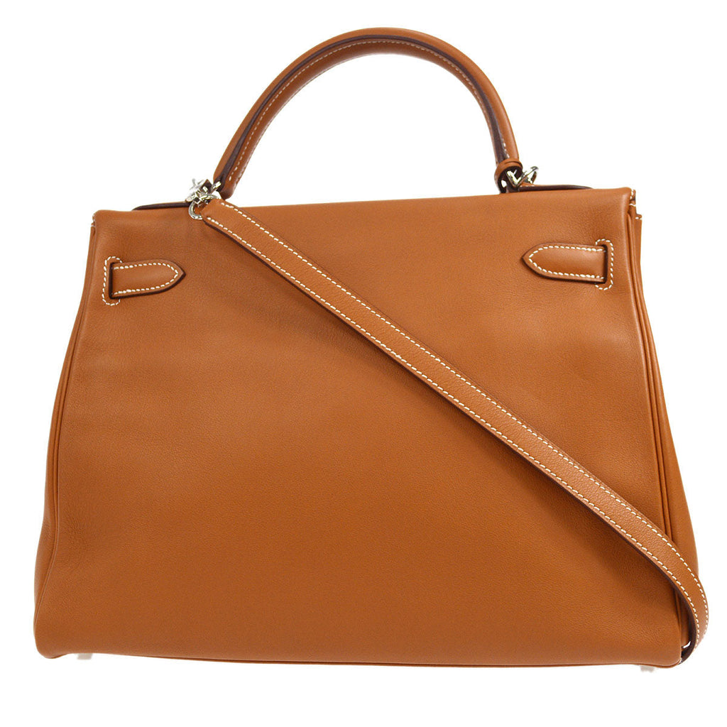 HERMES 2006 KELLY 32 RETOURNE Gold Swift