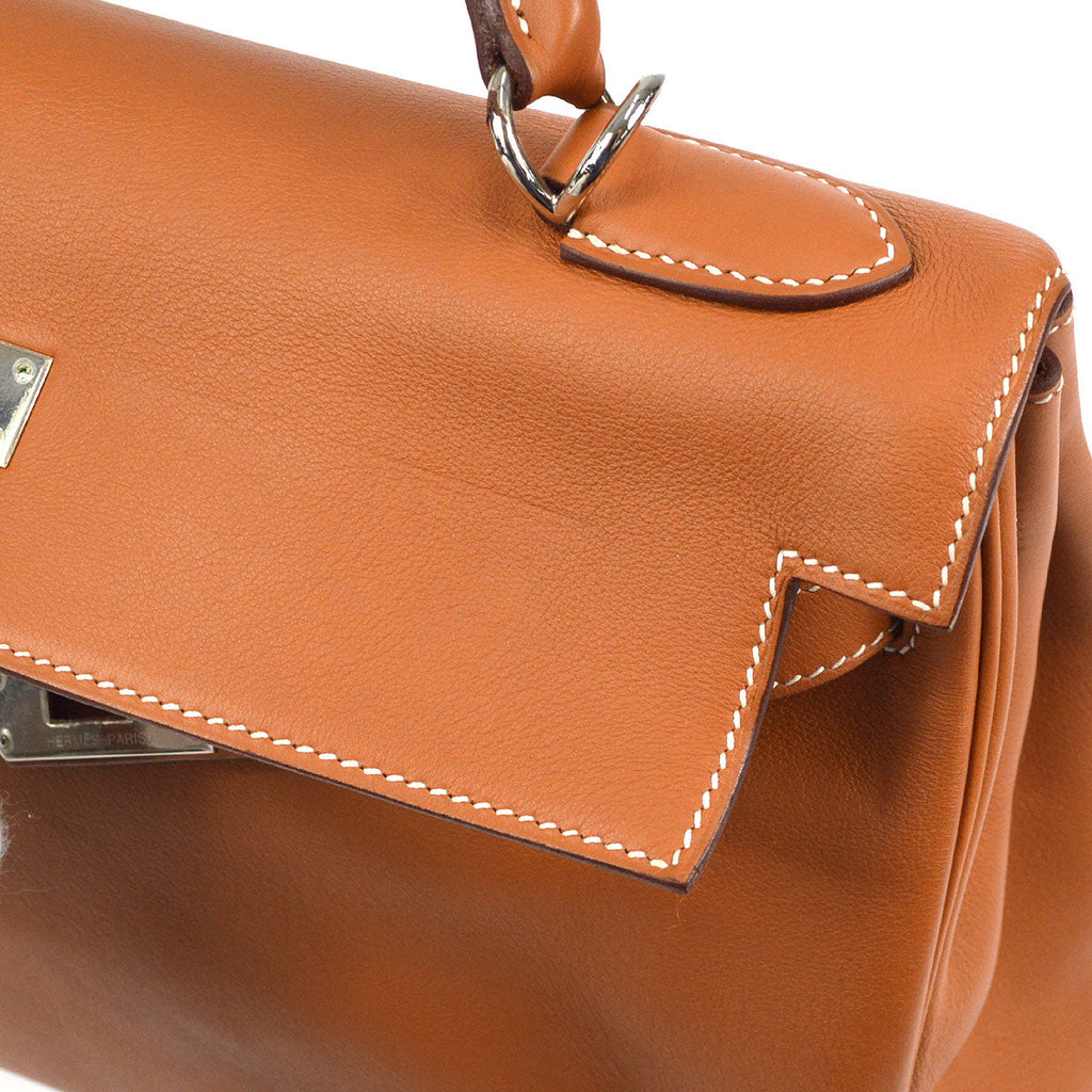 HERMES 2006 KELLY 32 RETOURNE Gold Swift