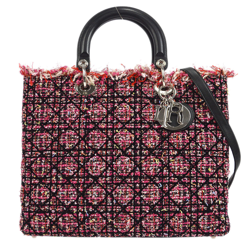 Christian Dior 2011 Lady Dior Bag Large