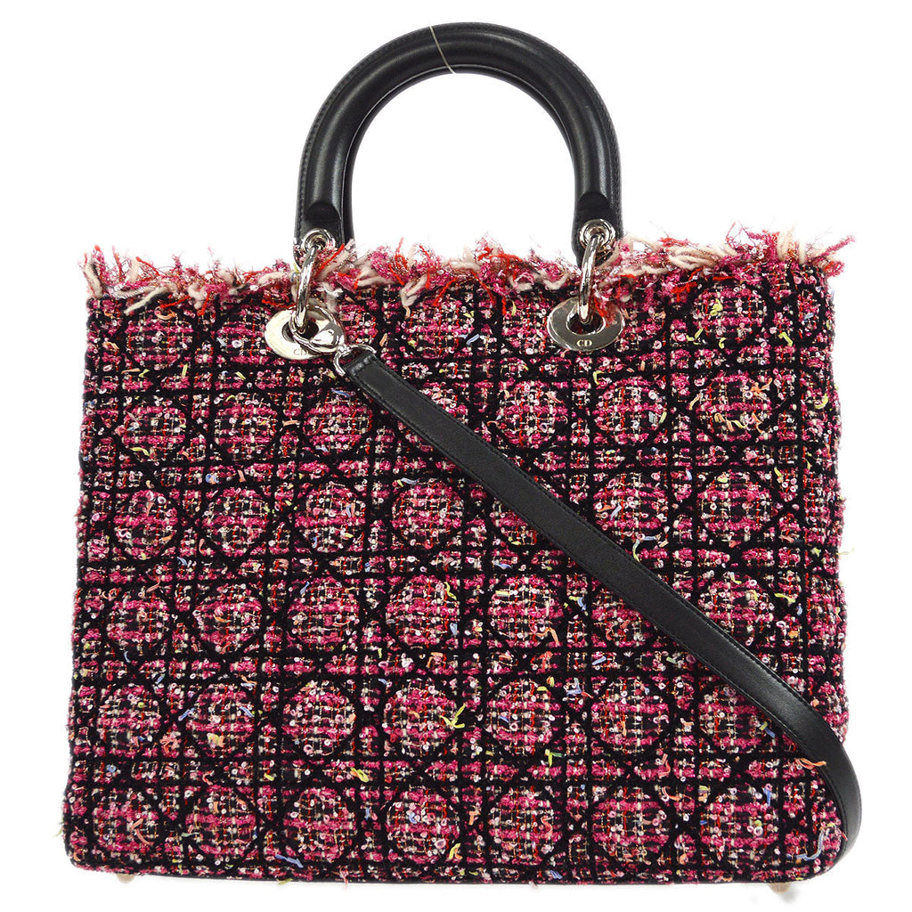 Christian Dior 2011 Lady Dior Bag Large