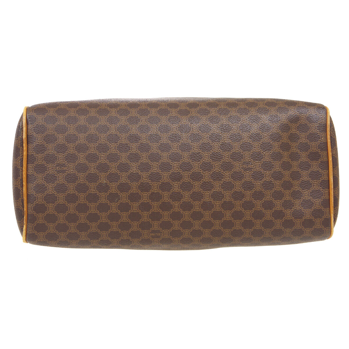CELINE M94 Macadam Handbag Brown
