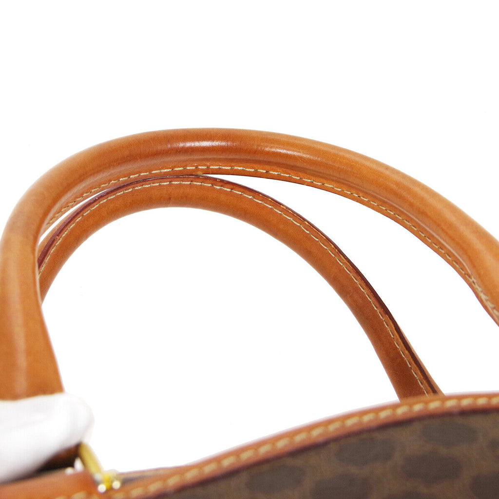 CELINE M94 Macadam Handbag Brown