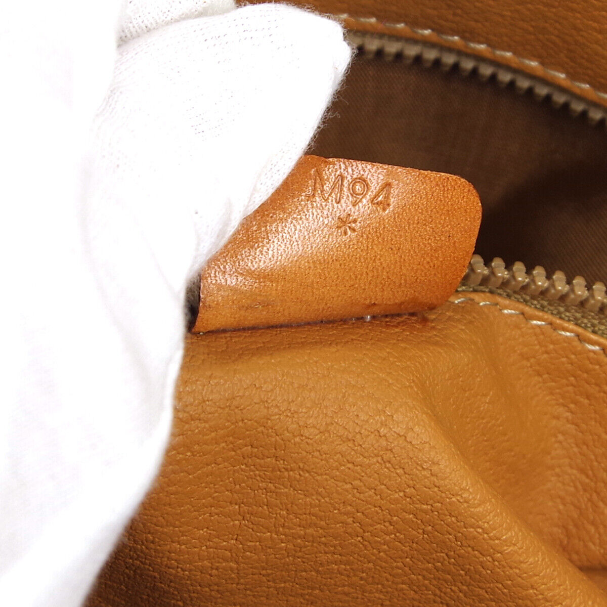 CELINE M94 Macadam Handbag Brown