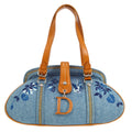 Christian Dior 2005 Floral-Embroidery Handbag