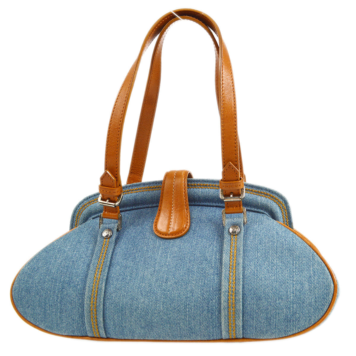 Christian Dior 2005 Floral-Embroidery Handbag