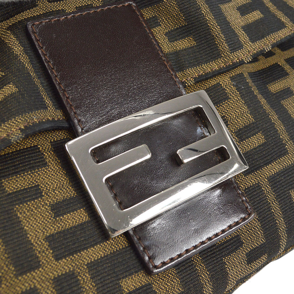 FENDI 1990s Zucca Mamma Baguette Large