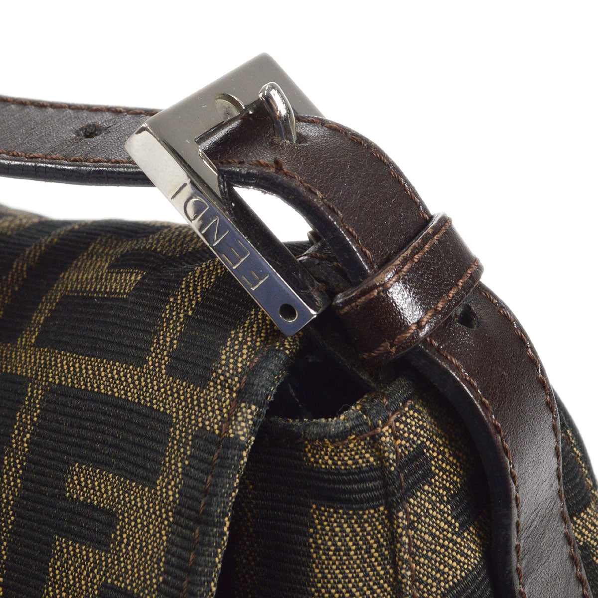 FENDI 1990s Zucca Mamma Baguette Large