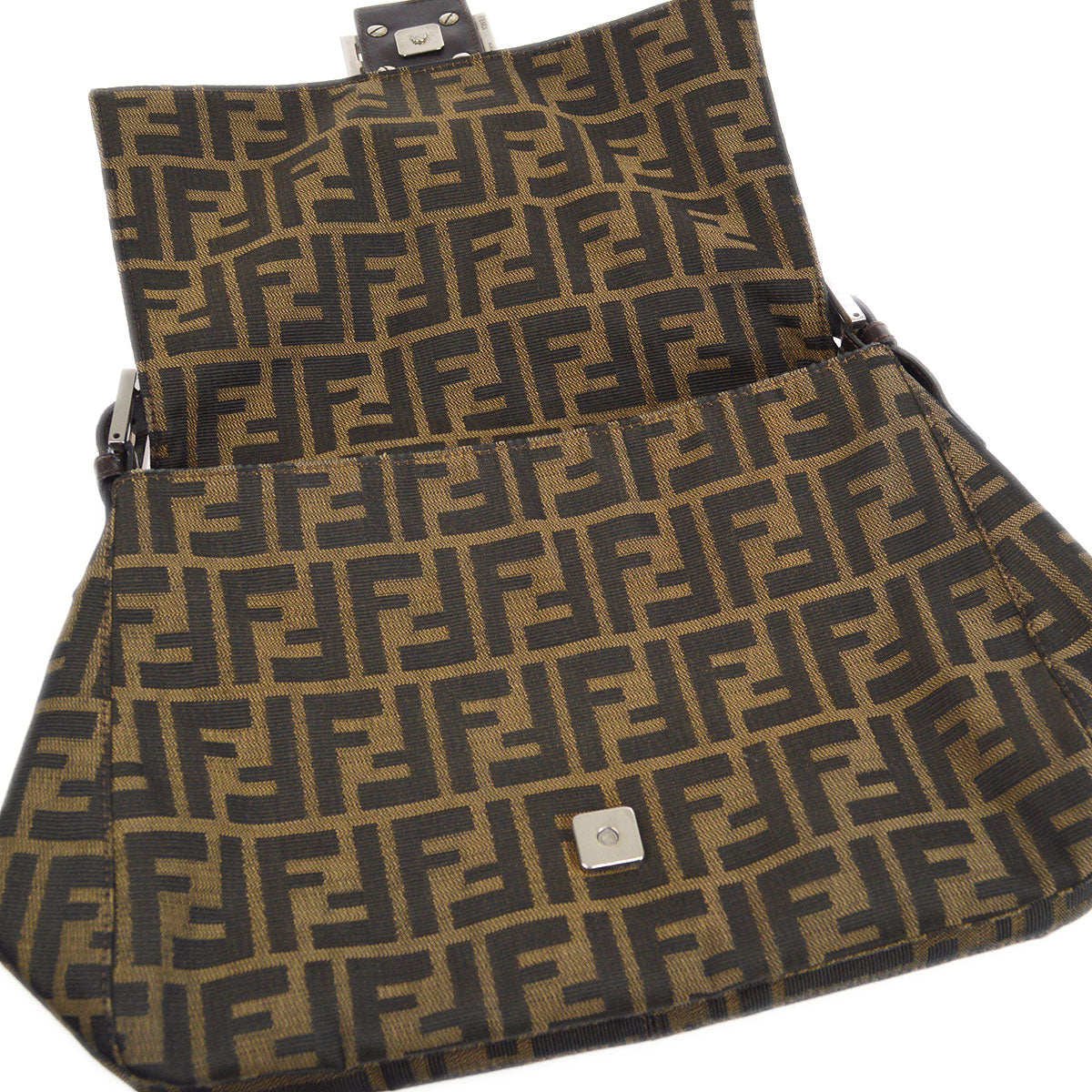 FENDI 1990s Zucca Mamma Baguette Large