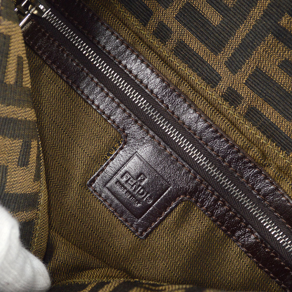 FENDI 1990s Zucca Mamma Baguette Large