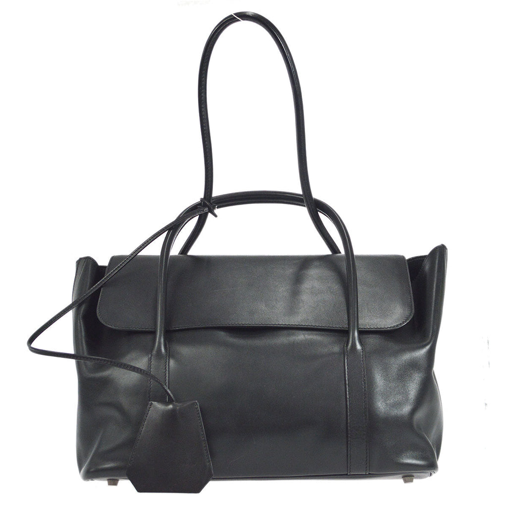 HERMES by Margiela 2002 Initiales Black Ever Calf