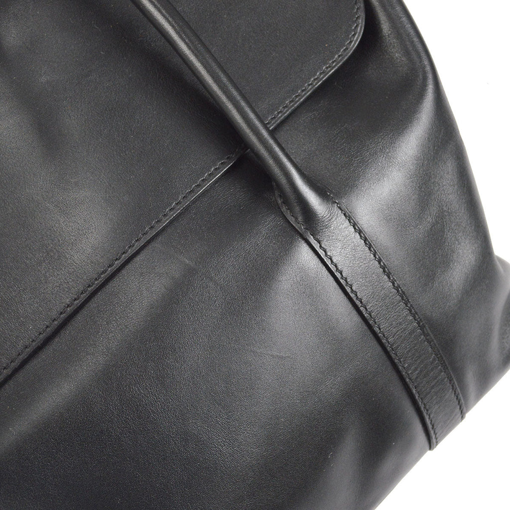 HERMES by Margiela 2002 Initiales Black Ever Calf