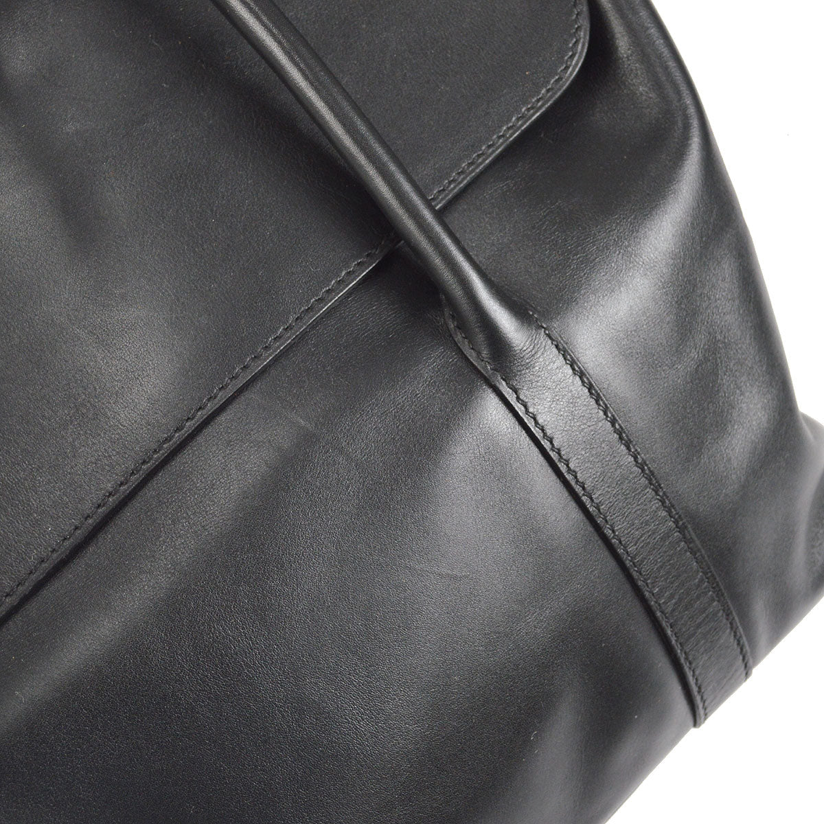 HERMES by Margiela 2002 Initiales Black Ever Calf