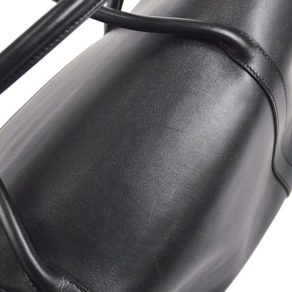 HERMES by Margiela 2002 Initiales Black Ever Calf