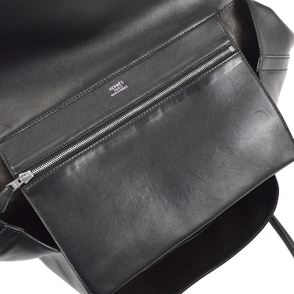 HERMES by Margiela 2002 Initiales Black Ever Calf