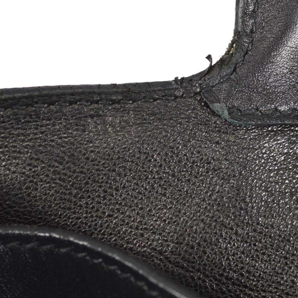 HERMES by Margiela 2002 Initiales Black Ever Calf