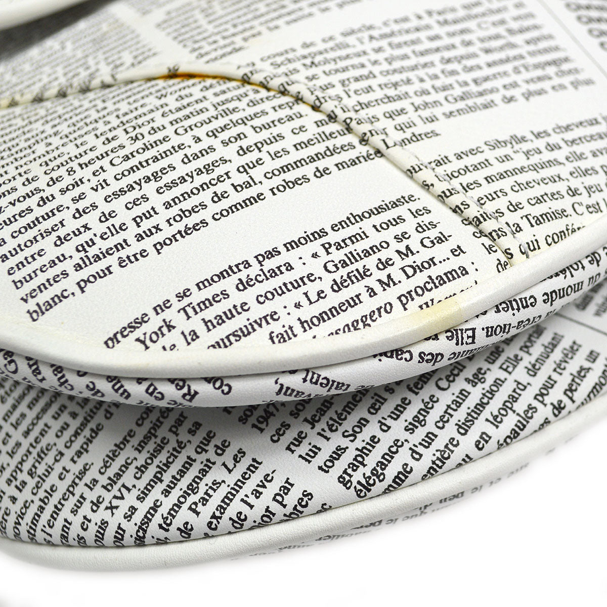 Christian Dior Newspaper Saddle Bag Medium
