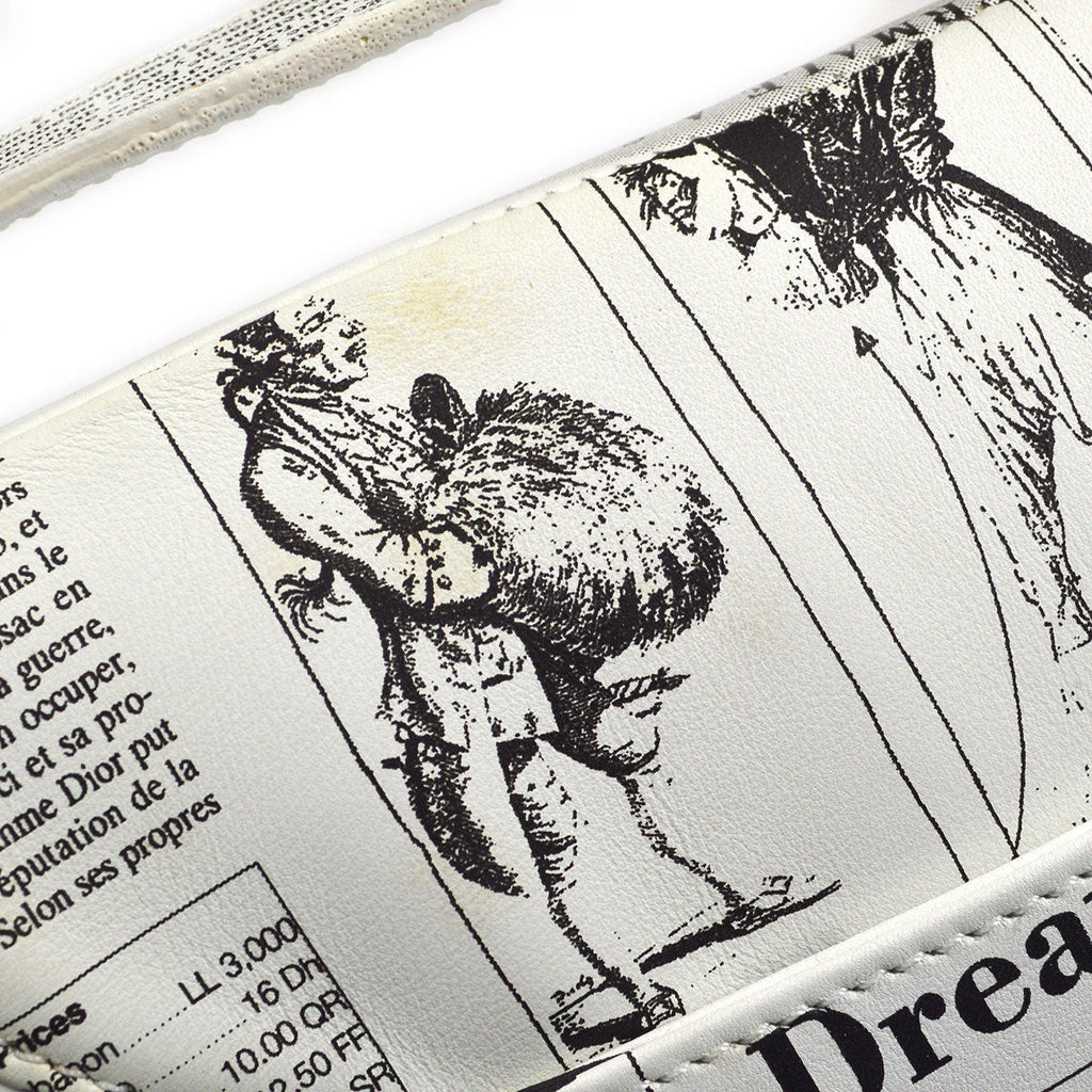 Christian Dior Newspaper Saddle Bag Medium