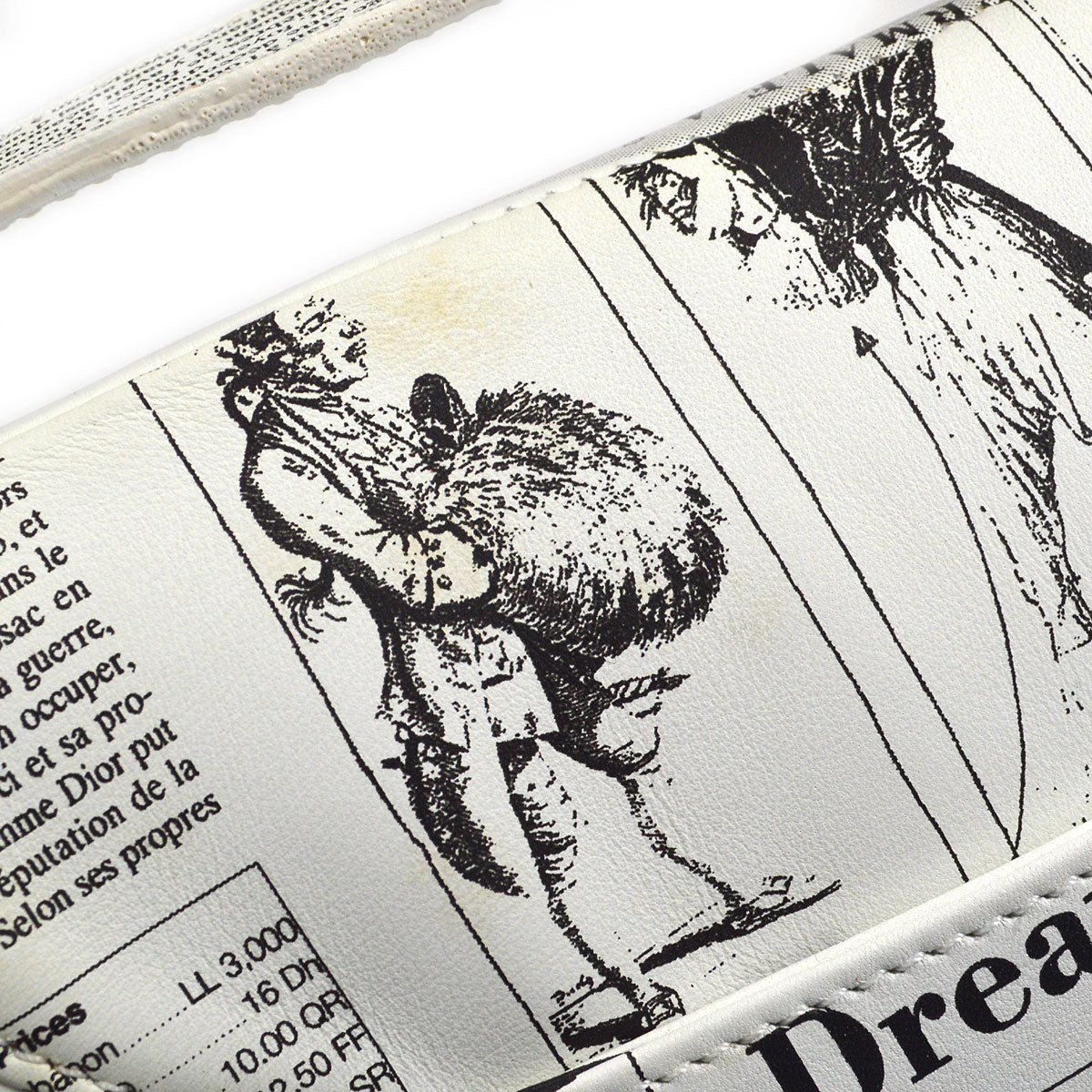 Christian Dior Newspaper Saddle Bag Medium