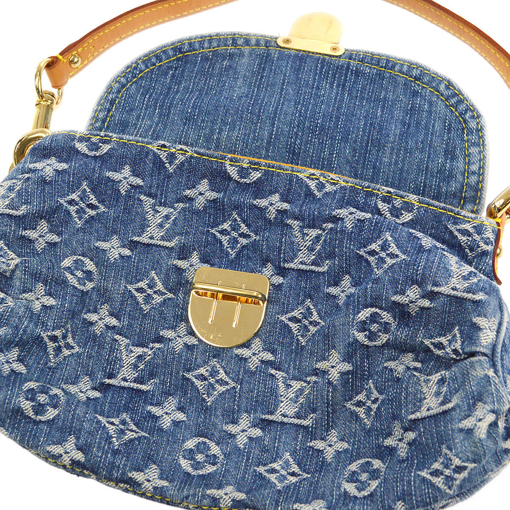 LOUIS VUITTON 2006 MINI PRETTY MONOGRAM DENIM M95050