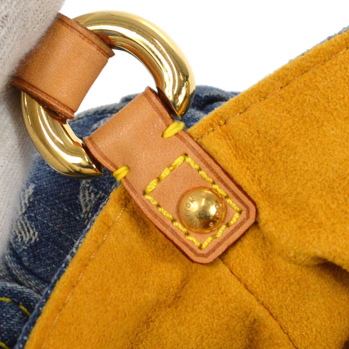 LOUIS VUITTON 2006 MINI PRETTY MONOGRAM DENIM M95050