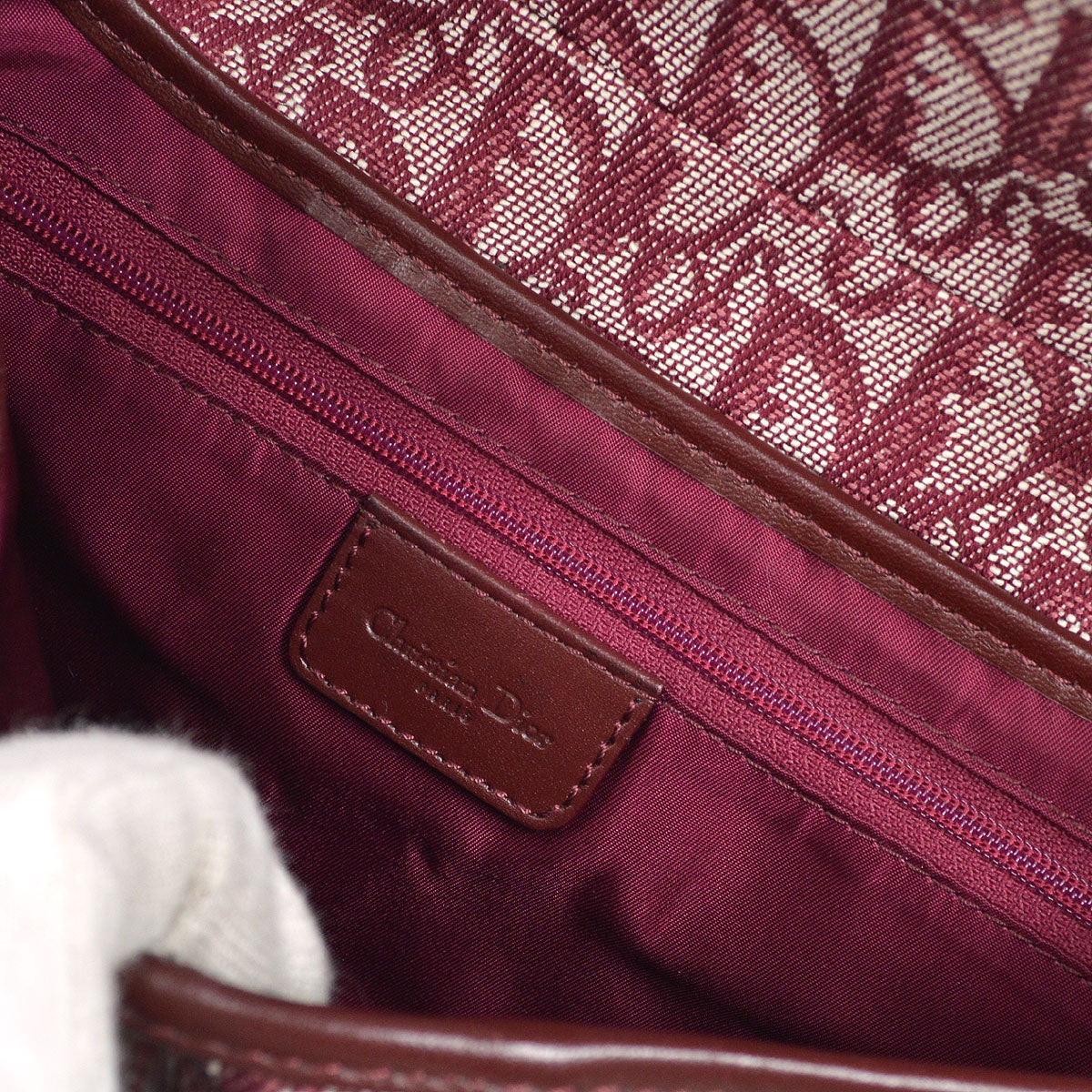 Christian Dior Trotter Saddle Bag Medium