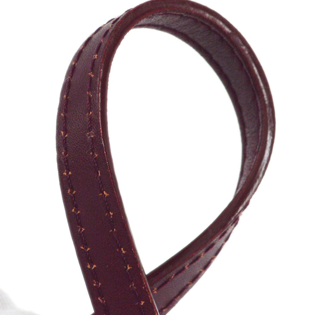 Christian Dior Trotter Saddle Bag Mini Bordeaux