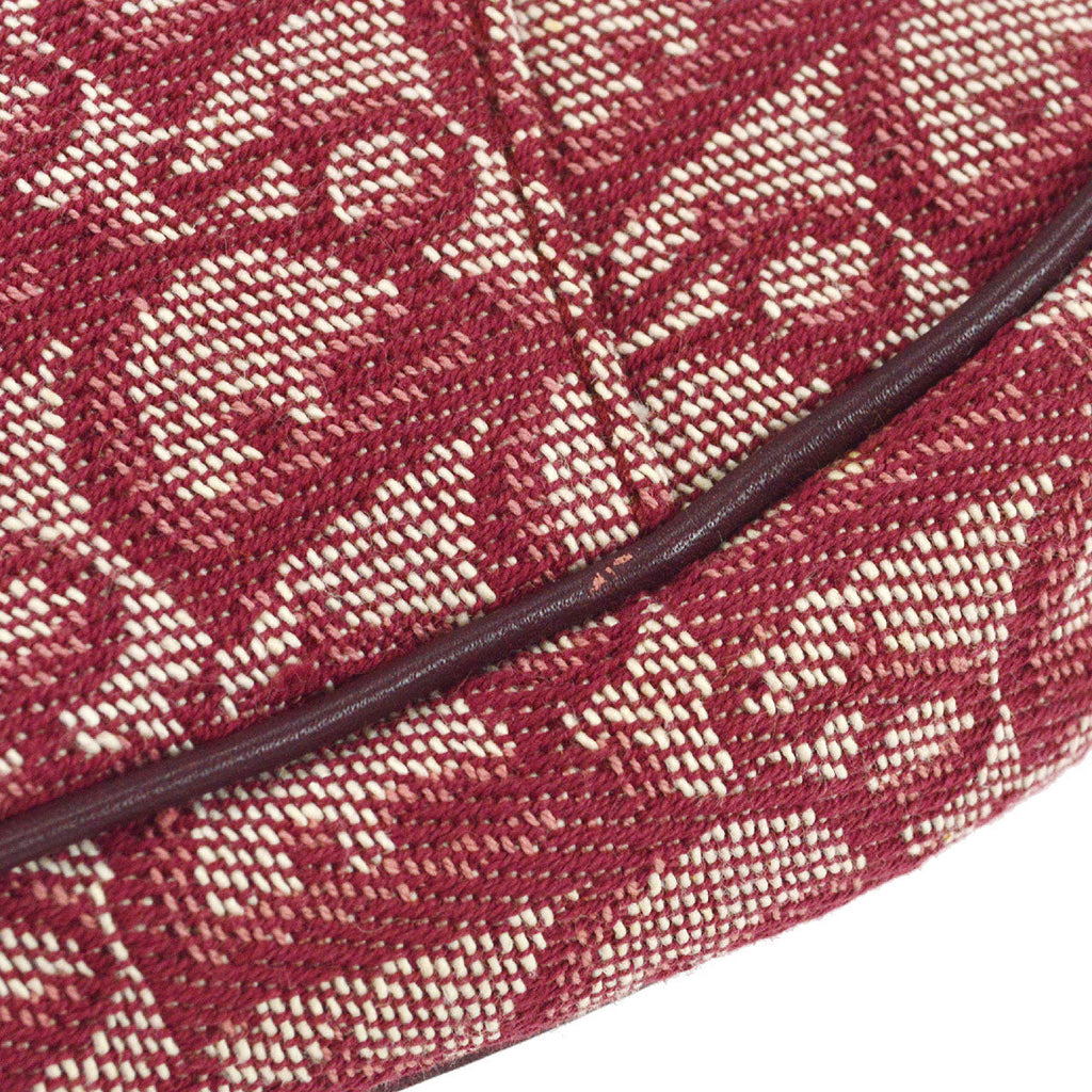 Christian Dior Trotter Saddle Bag Mini Bordeaux