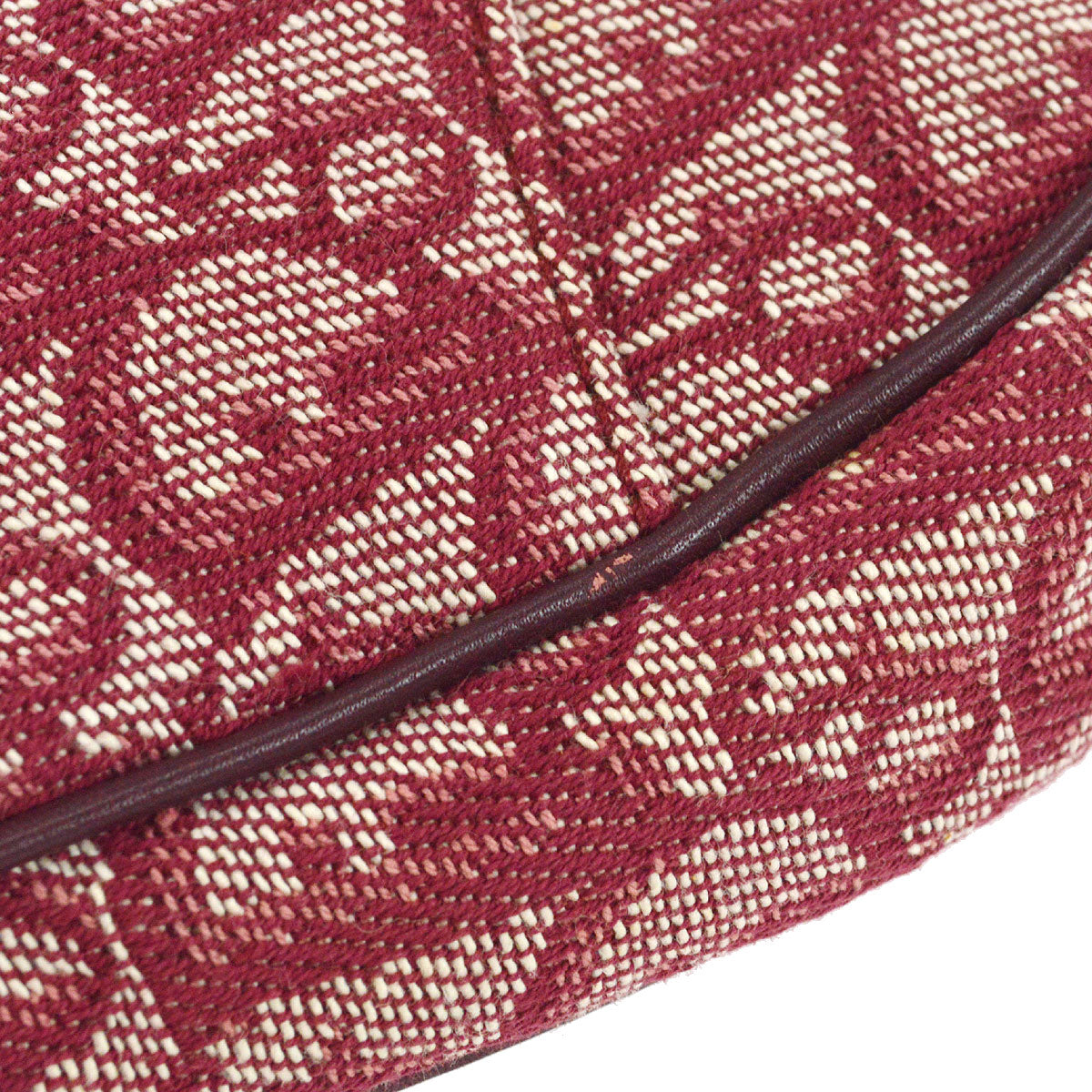 Christian Dior Trotter Saddle Bag Mini Bordeaux