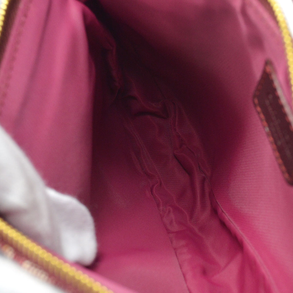 Christian Dior Trotter Saddle Bag Mini Bordeaux