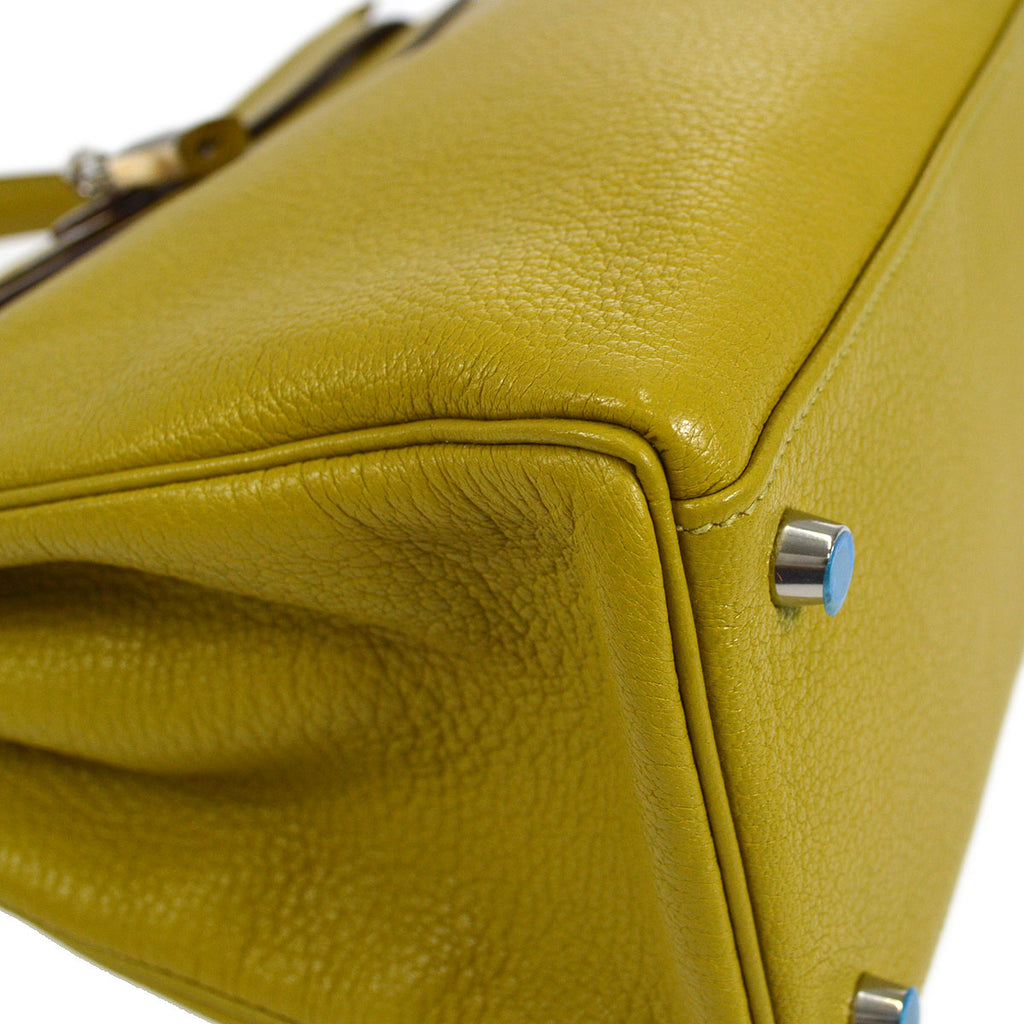HERMES 2008 KELLY 32 RETOURNE Chevre Cardamome