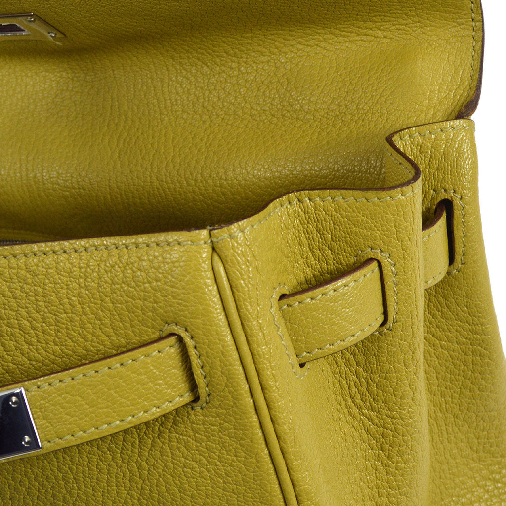 HERMES 2008 KELLY 32 RETOURNE Chevre Cardamome