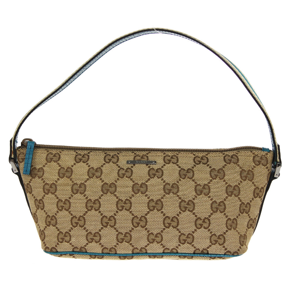 GUCCI GG Mini Handbag Blue Beige