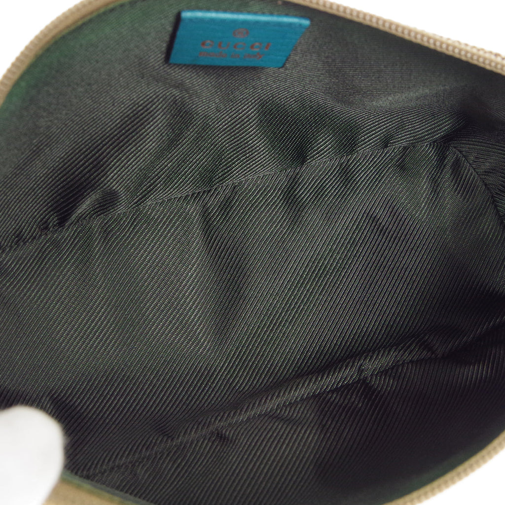 GUCCI GG Mini Handbag Blue Beige