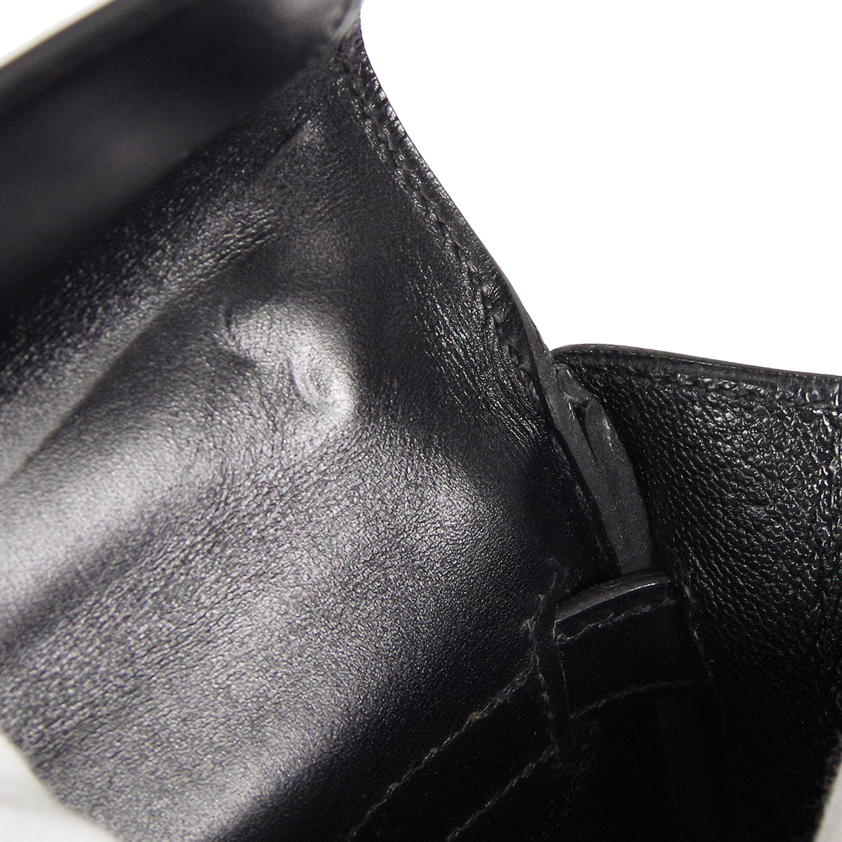 HERMES 1999 KELLY 35 RETOURNE Black Box Calf
