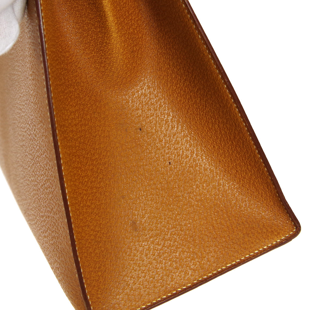 HERMES 1994 KELLY 35 SELLIER Natural Porc