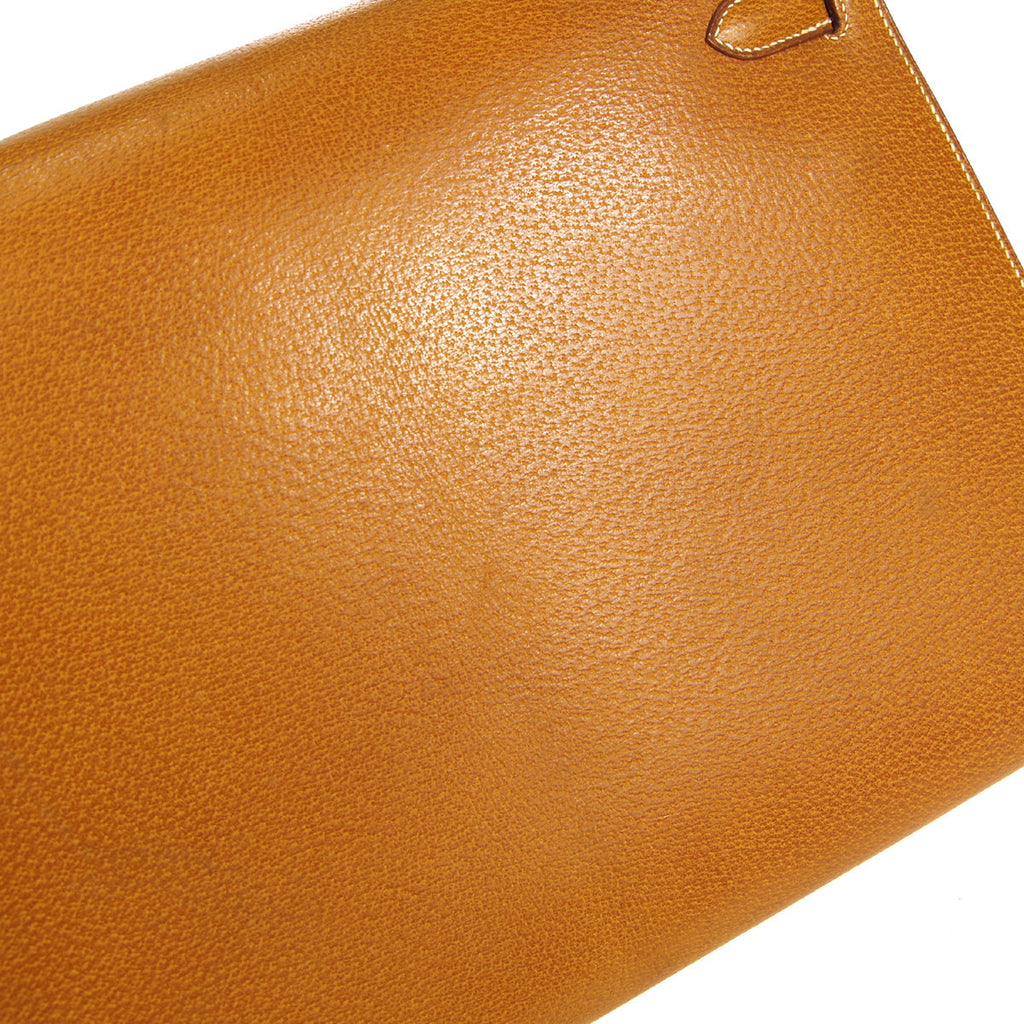 HERMES 1994 KELLY 35 SELLIER Natural Porc