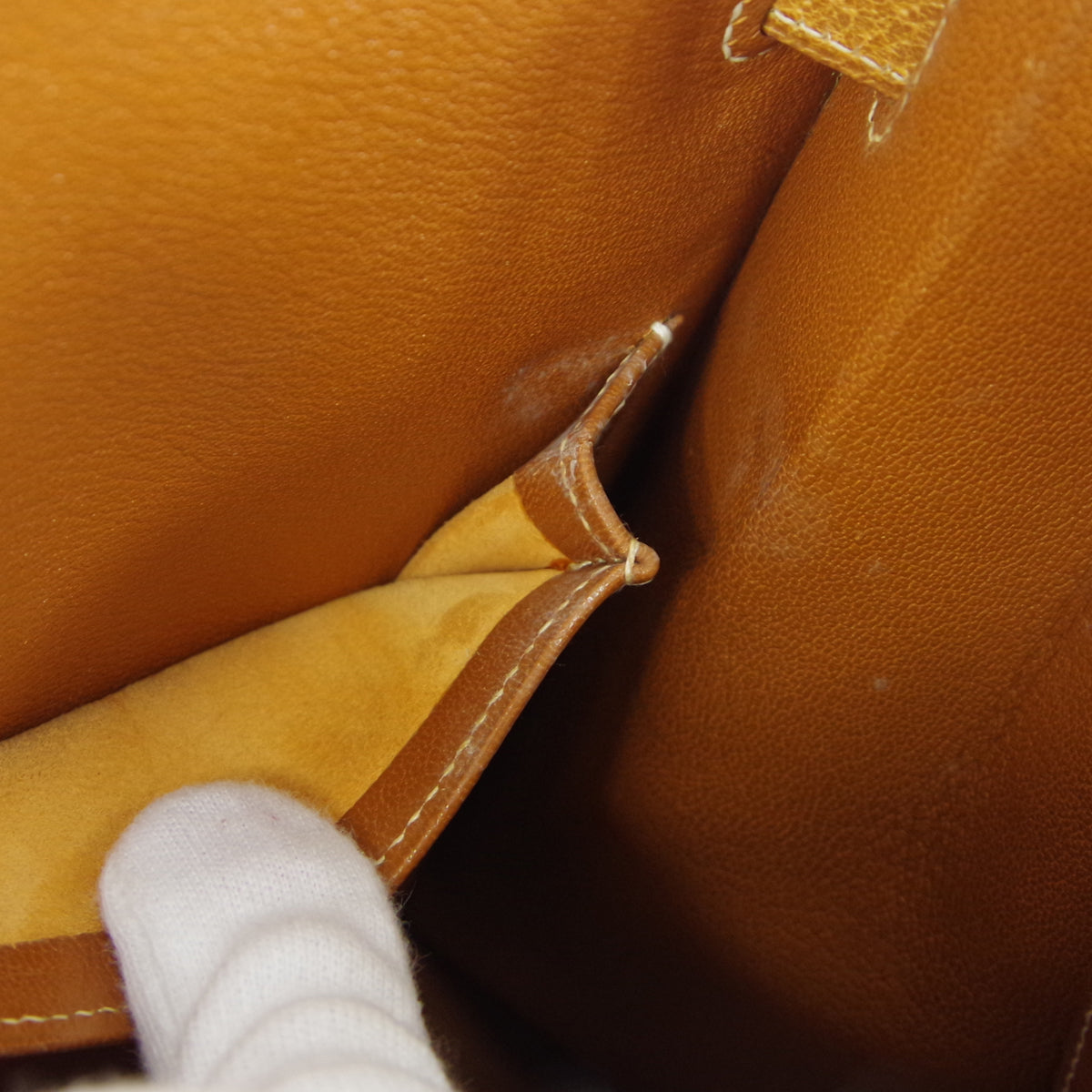 HERMES 1994 KELLY 35 SELLIER Natural Porc