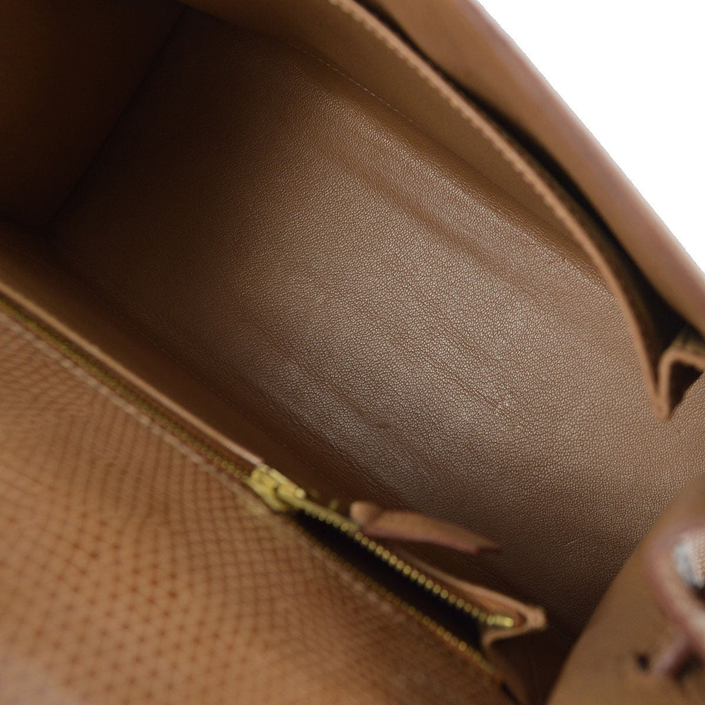 HERMES * 2000 KELLY 25 SELLIER Ficelle Lizard