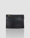 Saint Laurent Clutch in Black Leather