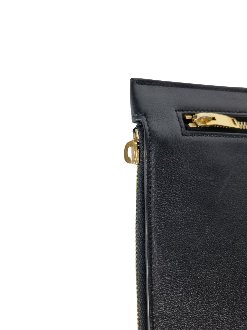 Saint Laurent Clutch in Black Leather