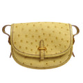 HERMES * 1992 Balle de Golf Blanc Casse Ostrich