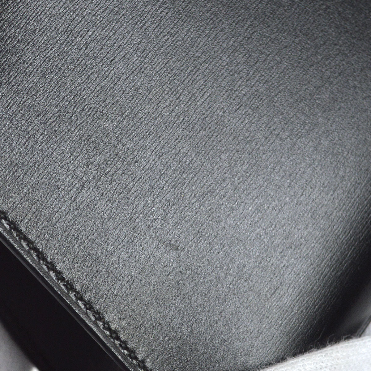 HERMES * 1992 KELLY 15 Black Box Calf