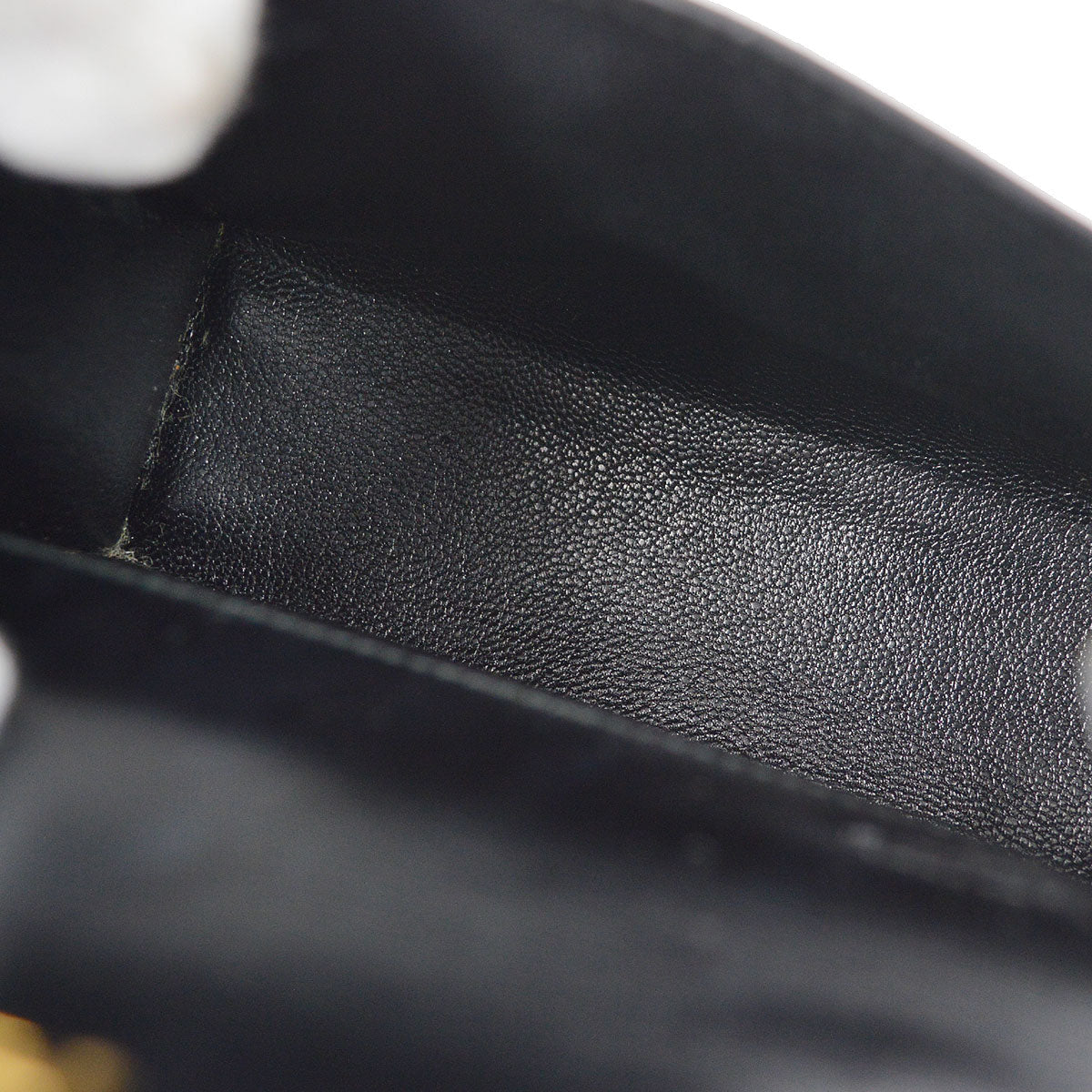 HERMES * 1992 KELLY 15 Black Box Calf