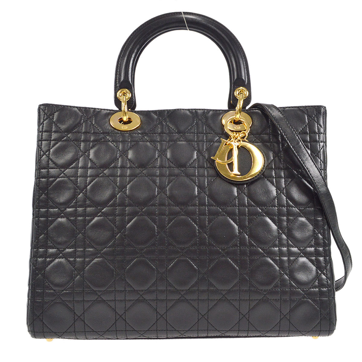 Christian Dior 1997 Lady Dior Bag Large