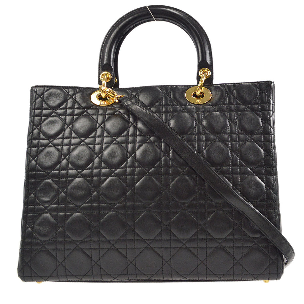 Christian Dior 1997 Lady Dior Bag Large
