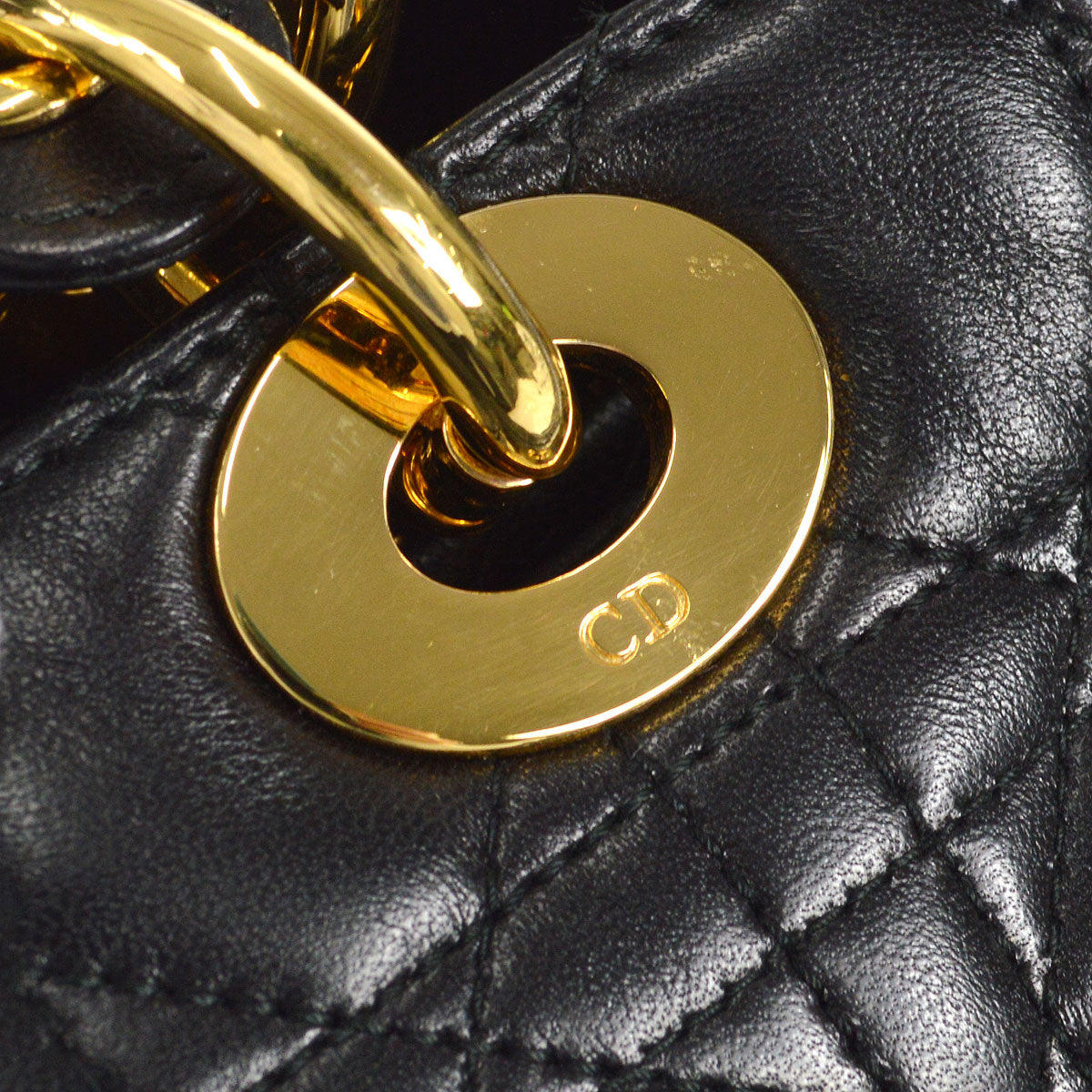 Christian Dior 1997 Lady Dior Bag Large