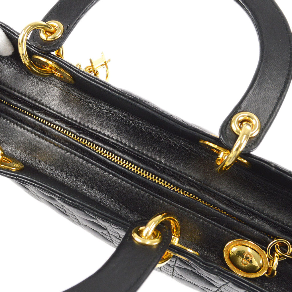 Christian Dior 1997 Lady Dior Bag Large
